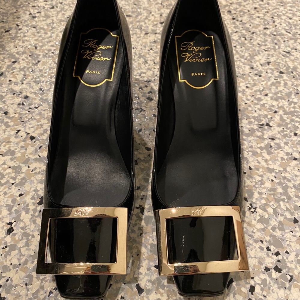 Roger Vivier Black Pumps Size 35 1/2